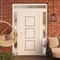 Vdomdoors Front Exterior Prehung Metal-Plastic Door, Manux 8661 White Silk, 2 Side and Top Sidelite Transom,  MANUX8661EXD-WS-W14+36+14xH80+14-RH - alternate 4