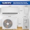 Edendirect DIY 1-Zone 1,2000 BTU 17SEER Ductless Mini Split Air Conditioner Heat Pump ZR-FTSKT-230V--W--02 - alternate 6