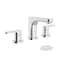 Symmons Identity Widespread Two-Handle Bathroom Faucet with Push Pop Drain (1.0 GPM) SLW6712PP - alternate 1