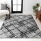 Jonathan Y Slant Modern Abstract Black/Gray 8 ft. x 10 ft. Area Rug SOR201D-8 - alternate 1