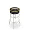 Holland Bar Stool Co 30" Western Michigan Cushion Seat, 2-Ring Chrome Swivel Bar Stool L7C130WestMI - alternate 1