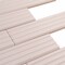 Apollo Tile Arte 1.97 in. x 7.87 in. Matte Pink Ceramic Subway Deco Wall and Floor Tile 4.54 sqft/case, 42PK RID88PNKDECM - alternate 7