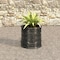 Leisuremod Meadow Round Fiberstone & MgO Clay Planter, Weather-Resistant, Indoor/Outdoor, No Assembly MP11BL - alternate 7