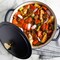 Sur La Table Millau 5.5Qt Enameled Cast Iron Dutch Oven with Lid in Matte Marine with Rose Gold Knob 750122358M - alternate 7