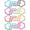 Ashley Productions Die-Cut Magnetic Pointing Fingers, 8 Assorted Colors, 48PK 10091 - alternate 1