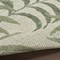 Homeroots 9' X 12' Ivory And Green Palm Leaf Indoor Outdoor Area Rug 551427 - alternate 7
