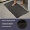 Lavish Home 2-Piece Waffle Bath Mat Set for Boho Bathroom Decor Non Slip Rugs for Shower, Tub, or Vanity ST-BATH3-CHAR - alternate 10