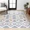 Jonathan Y Monique Trellis High-Low Multi/Gray 4 ft. x 6 ft. Area Rug SNT104A-4 - alternate 1