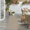 Homeroots 8' Natural And Light Brown Geometric Indoor Outdoor Runner Rug 552709 - alternate 5