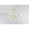 Corbett Lighting Dashiell 48 in. Chandelier Vintage Polished Brass 490-48-VPB - alternate 6