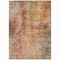 Homeroots 8' X 10' Tan Copper And Terra Cotta Abstract Washable Indoor Outdoor Area Rug 606119 - alternate 9