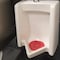 Hospeco Health Gards Vinyl Urinal Screen, Red Cherry - Pack of 12 3901 - alternate 2