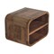 Homeroots 14" Brown Solid Wood One Drawer Floating Nightstand 712842 - alternate 9