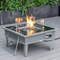 Leisuremod Walbrooke Patio Square Fire Pit and Tank Holder with Slats Design, Grey WGRS-27-20-GL - alternate 10