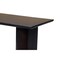 Homeroots 82" Dark Brown Wood Double Pedestal Base Dining Table 661255 - alternate 5