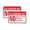 Signmission Flat Cardboard Only No Waxed Painted Or Muddy Car, 18'' X 24'' 2 Signs, Heavy Gauge Aluminum, 2PK A-1824-2PACK-25191 - alternate 1
