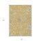 Homeroots 3' X 5' Gold Beige And Fern Green Floral Washable Indoor Outdoor Area Rug 589464 - alternate 9