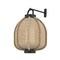 Troy Lighting 1 Light Shore Flush Mount Patina Brass/Cream Gesso C7212-PBR/GCR - alternate 2