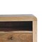 Homeroots 18" Brown Solid Wood One Drawer Floating Nightstand 712840 - alternate 10
