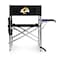 Picnic Time Family Of Brands Los Angeles Rams - Sports Chair, (Black) 809-00-179-334-2 - alternate 1