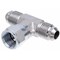 Gates Male JIC 37 Flare on Run to Male JIC 37 Flare Bulkhead - Tee SAE to SAE G60470-2020 - alternate 6