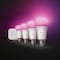 Signify Hue 4-Bulb 75W Equivalent Warm White & Color Ambiance A19 Medium Dimmable LED Light Bulb Starter Kit 563296 - alternate 6