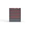 Strong Hold 7 drawer cabinet - (6x 3ft, 1x 5ft) - Red accents - E-Lock w/ Tracking S3036-PPTAS-0703DS - alternate 1