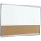 Quartet Magnetic Dry-Erase Combo Board, f/ Cubicle, 30"x18", SR Frame QRTARCCB3018 - alternate 5