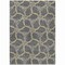 Homeroots 5' X 8' Charcoal And Gold Geometric Washable Indoor Outdoor Area Rug 613483 - alternate 7