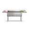Koolmore 90 in. Three Compartment Commercial Sink Bowl Size 18x18x14 Stainless-Steel with 2 Drainboards KM-SC181814-18B3 - alternate 8