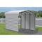 Arrow Storage Products Galvanized Steel Carport, W/ 2-Sided Enclosure, Compact Car Metal Carport Kit, 10'x15'x9', Eggshell CPH101509ECL2 - alternate 9
