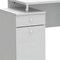 Homeroots 51" White Computer Desk With Five Drawers 249795 - alternate 5