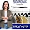 Lifemaster Wooden Hangers, Swivel Hook, Non-Slip, Pants Bar, Holds 10 lbs, Brown, 30PK LMWD30BW - alternate 6