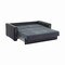 Homeroots 78" Gray Chenille Convertible Futon Sleeper Sofa And Toss Pillows With Storage 607138 - alternate 8