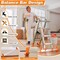 Wrightmaster 14 ft. Aluminum Multi-Position Ladder w/ Wheels and Stabilizer Bar, 330 lbs. Load Capacity, Orange ZOR-14FT-OR - alternate 7