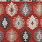 Homeroots 8' X 10' Red Ivory And Salmon Southwestern Washable Indoor Outdoor Area Rug 615167 - alternate 8