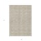 Homeroots 8' X 10' Beige And Ivory Geometric Washable Indoor Outdoor Area Rug 594974 - alternate 7