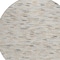 Homeroots 8' Linen And Gray Round Geometric Washable Indoor Outdoor Area Rug 616558 - alternate 8