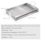Vevor 24x16 in Flat Top Griddle Carbon Steel Universal BBQ Grill Pan Cookware HH-SPN006 - alternate 7