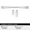 Amerock Vaile 6-5/16 inch (160mm) Center-to-Center Polished Chrome Cabinet Pull, 10PK 10VMP3723226 - alternate 3