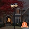 Gama Sonic Imperial III Commercial Solar Double Post Light with Dual Color Temperature and 3 in. Fitter 97KF20 - alternate 6