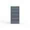 Strong Hold 5 drawer cabinet - (1x 7ft, 1x 8ft, 2x 11ft, 1x 12ft) - Blue accents - Keyed Different S3060-PPDAS-0501FS - alternate 1