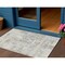 Homeroots 3' X 5' Ivory And Gray Abstract Washable Indoor Outdoor Area Rug 597974 - alternate 1