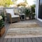 Homeroots 8' X 10' Beige Brown And Gray Abstract Washable Indoor Outdoor Area Rug 605976 - alternate 9