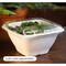 Kitch 24/7 Disposables White Square Molded Fiber Bowl, 48 Ounce, 200PK KC-48SQB-NPAW - alternate 3