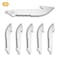 Outdoor Edge Cutlery 3.0" DROP-POINT W/ SERRATIONS BLADE PACK, Tumbled, 6PK RRS30-6C - alternate 1