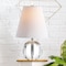 Jonathan Y Goddard 16" Crystal Ball/Metal LED Table Lamp, Clear JYL2079A - alternate 10