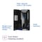 Tork Paper Towel Dispenser, Plastic, Black 552528 - alternate 6