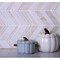 Apollo Tile Beige 13x13 Crema Marfil Marble Polished, Etched Floor and Wall Mosaic Tile 6.09 sqft/case, 5PK APLBL8807CMA - alternate 4
