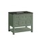 James Martin Vanities Breckenridge 36" Single Vanity, Smokey Celadon, w/ 3 CM Phantome Eclos Top 330-V36-SC-3PHT - alternate 7